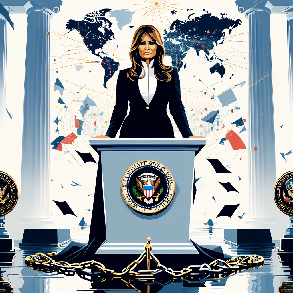 First Lady Melania Trump's Rebuttal Over Epstein Ties Does Not Revive Her Memecoin Amid Market Decline