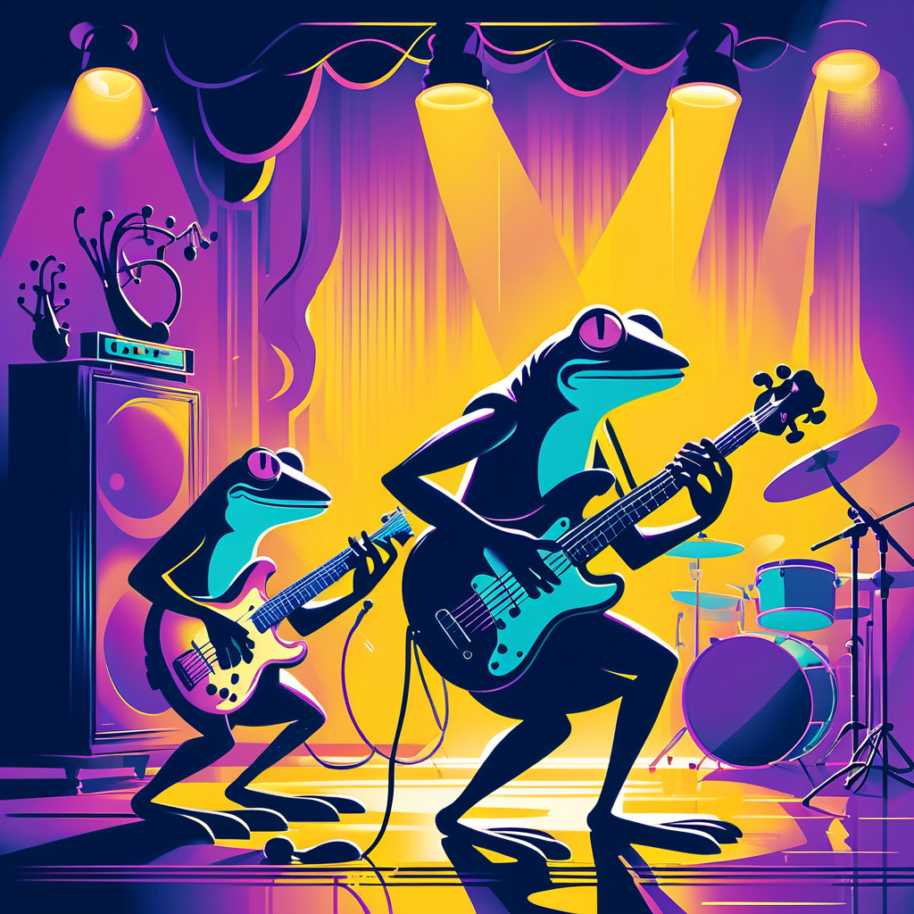AI-Generated Frog Blues Captivates TikTok Brazil
